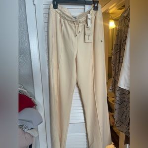 Scotch & soda cream pants size L NWT